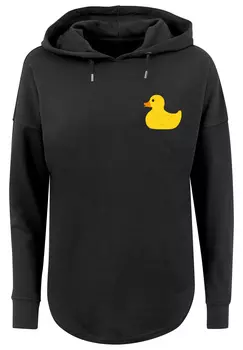Свитер F4NT4STIC Oversized Hoodie Yellow Rubber Duck OVERSIZE HOODIE, черный
