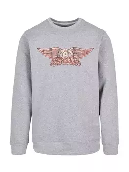 Свитер F4NT4STIC Sweatshirt Aerosmith, серый