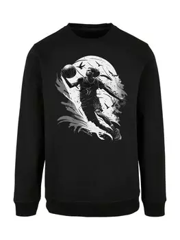 Свитер F4NT4STIC Sweatshirt, черный/белый