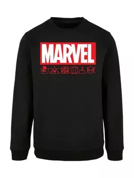 Свитер F4NT4STIC Sweatshirt Marvel, черный