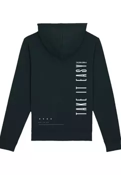 Свитер F4NT4STIC Unisex Hoodie Take It Easy Text, черный