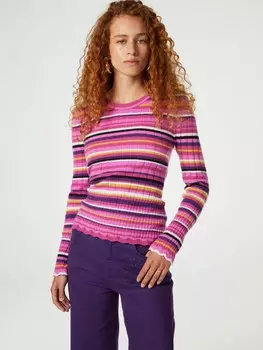 Свитер Fabienne Chapot BANDA, розовый