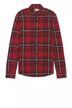 Свитер Faherty Legend Shirt in, цвет Homeward Bound Plaid