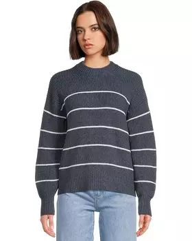 Свитер Faherty Sunwashed Fisherman Sweater, цвет Water Mill Stripe