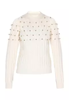 Свитер faina, белый