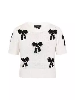 Свитер faina, белый