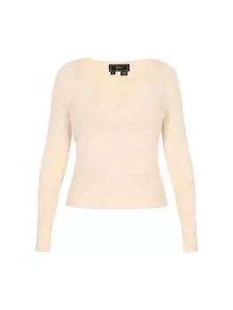 Свитер faina, бежевый