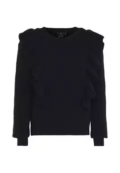 Свитер faina, черный