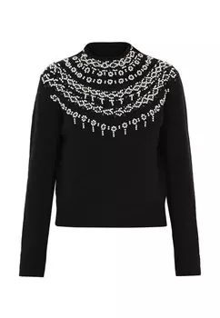 Свитер faina, черный