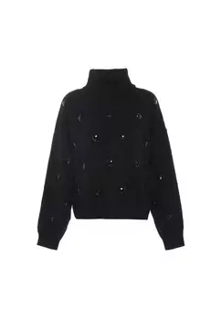 Свитер faina, черный