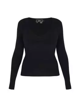 Свитер faina, черный