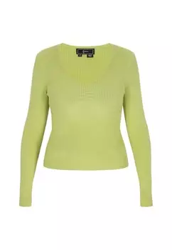 Свитер faina Comfortable, цвет Apple