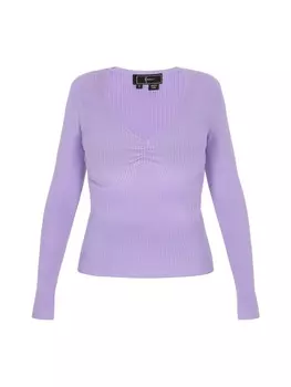 Свитер faina, цвет violet