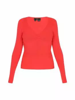 Свитер faina, красный