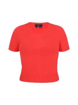 Свитер faina, красный