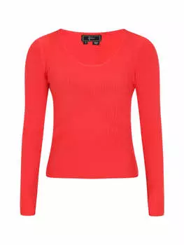 Свитер faina, красный