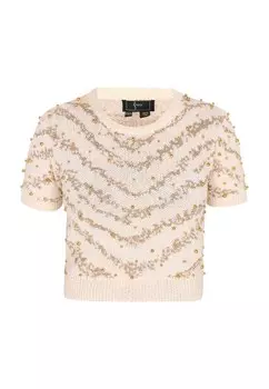 Свитер faina, кремовый