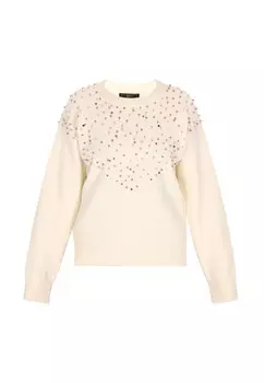 Свитер faina, кремовый