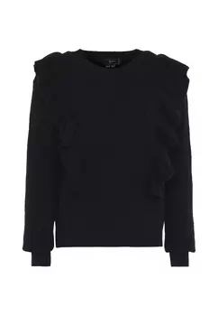 Свитер faina Mit Rsche, черный