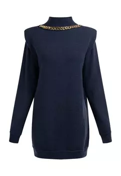 Свитер faina, морской синий