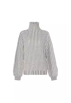 Свитер faina, шерсть белая