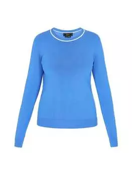 Свитер faina, синий