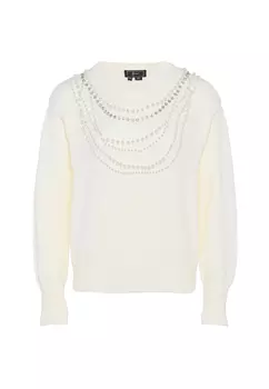 Свитер faina Strick, белый
