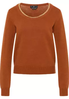 Свитер faina Strick, цвет Dunkelkamel