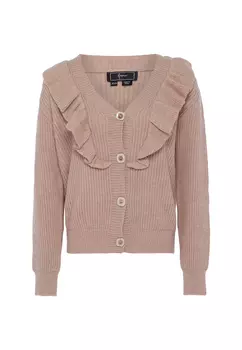 Свитер faina Strickjacke, бежевый