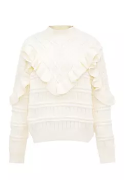 Свитер faina Sweater, белый