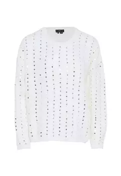 Свитер faina Sweater, белый