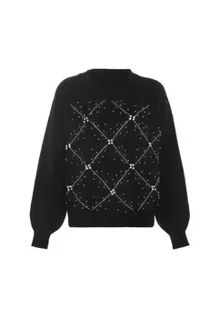 Свитер faina Sweater, черный