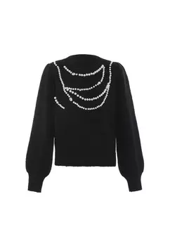 Свитер faina Sweater, черный
