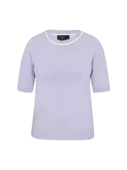 Свитер faina, светло-синий