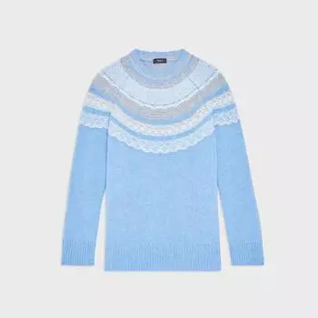 Свитер Fair Isle из смесовой шерсти Theory