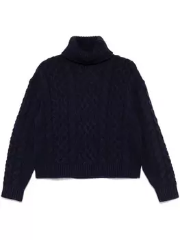 Свитер фактурной вязки Polo Ralph Lauren, синий