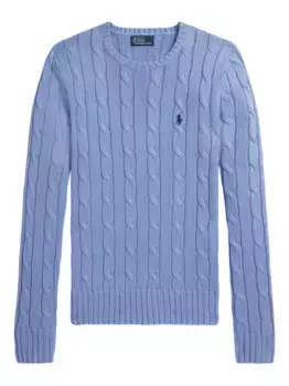 Свитер фактурной вязки POLO RALPH LAUREN, синий