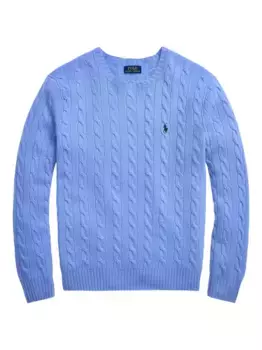 Свитер фактурной вязки POLO RALPH LAUREN, синий