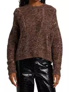 Свитер Фактурный REMAIN Birger Christensen полувязаный, antique brass