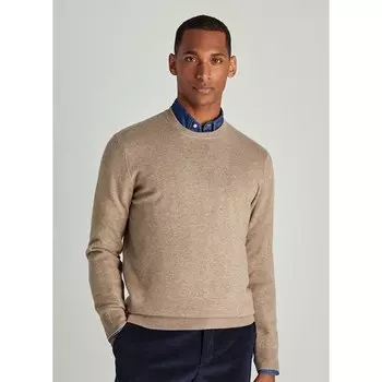 Свитер Faonnable Cashmere Crew Neck, бежевый