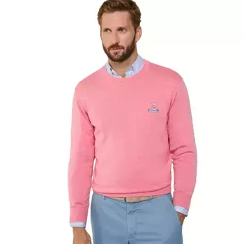 Свитер Faonnable Cosilk Birdie, розовый