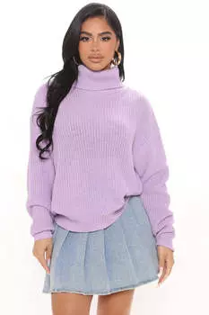 Свитер Fashion Nova 66001, лавандовый