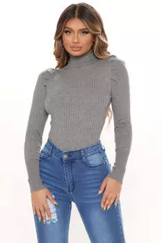 Свитер Fashion Nova 72984, серый