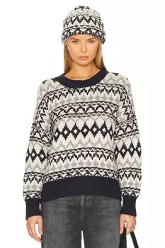 Свитер Favorite Daughter Tis The Season Set, цвет Blue & Grey Fair Isle