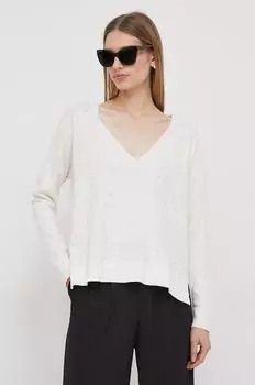 Свитер FAYE из смесовой шерсти Pepe Jeans, бежевый