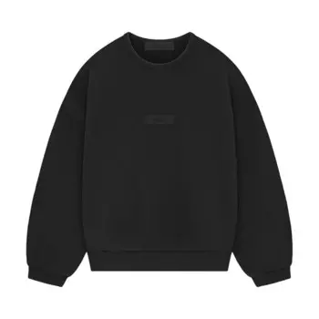 Свитер Fear of God Essentials Kids Crewneck Sweater, черный