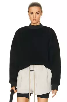 Свитер Fear Of God Eternal Crewneck, черный