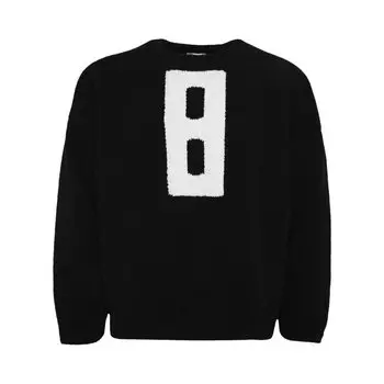 Свитер Fear Of God Fear of God Boucle Straight Neck Relaxed Sweater, черный