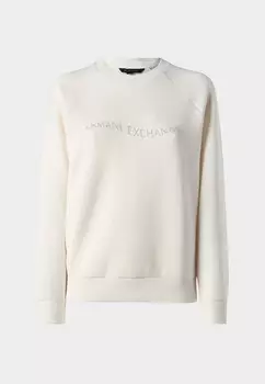 Свитер FELPA Armani Exchange, кремовый