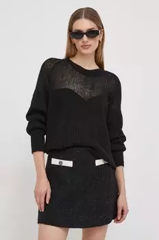Свитер FEMKE из смесовой шерсти Pepe Jeans, черный
